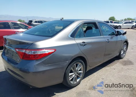 2016 Toyota Camry Se из США, поврежденный, VIN 4T1BF1FK8GU517356